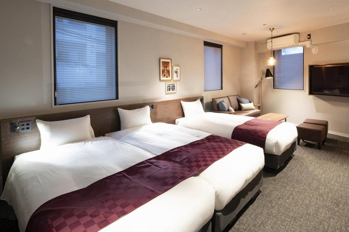 Alphabed Inn 小樽駅前 Buitenkant foto