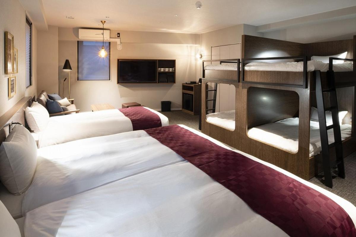 Alphabed Inn 小樽駅前 Buitenkant foto
