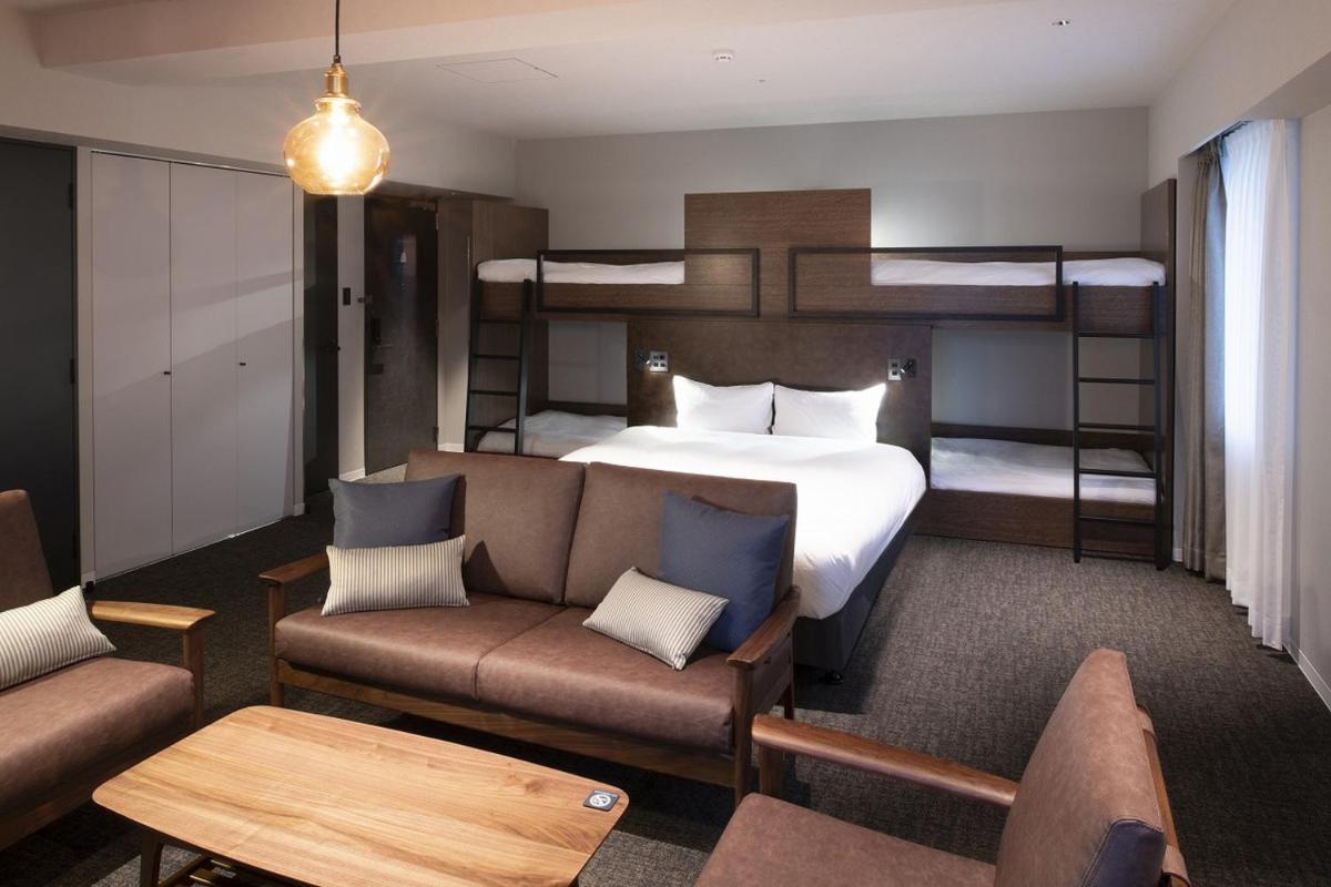 Alphabed Inn 小樽駅前 Buitenkant foto